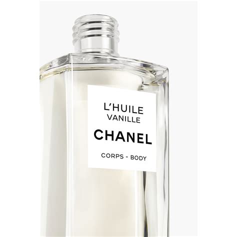 huile vanille chanel|Chanel l'huile demaquillage.